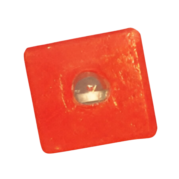 Red Square Candle Holder