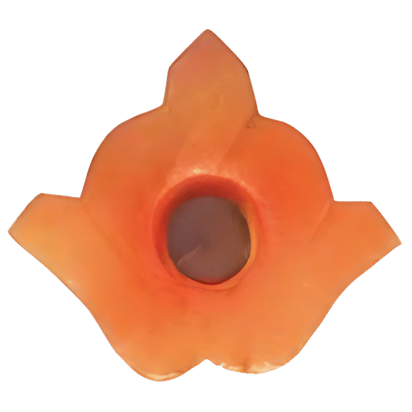 Baymisal Himalayan Salt Lotus Candle Holder