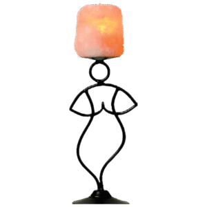 Himalayan Salt Men Shape Candle Holders