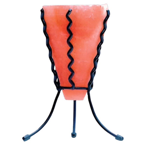 Himalayan Pink Salt Healing Candle Holder Cone Shaped