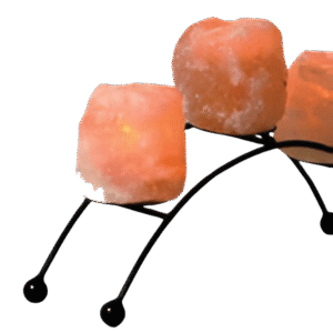 himalayan rock salt candle holder